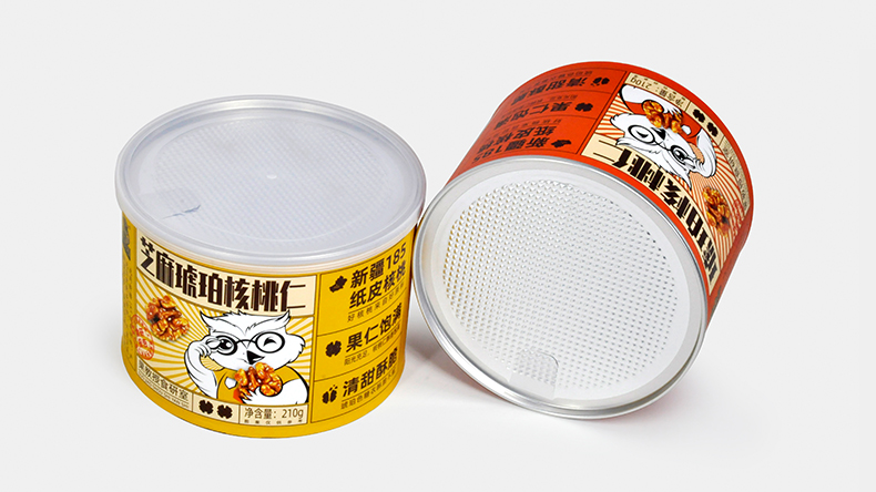 哪一種紙罐包裝更適合休閑食品？
